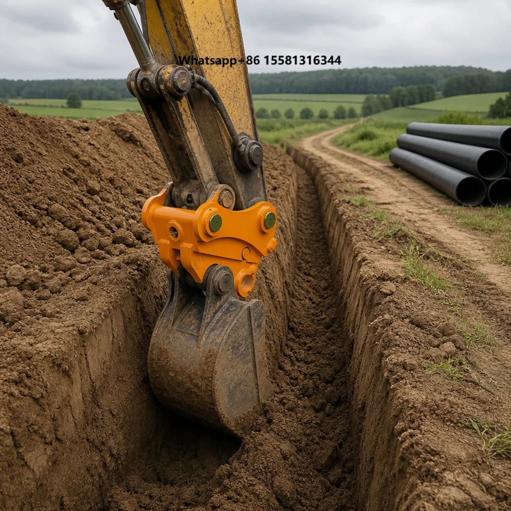 Customized High Quality Quick Hitch Double Lock Quick Coupler Hydraulic Quick Hitch for for 1-5 Tons Mini Excavator
