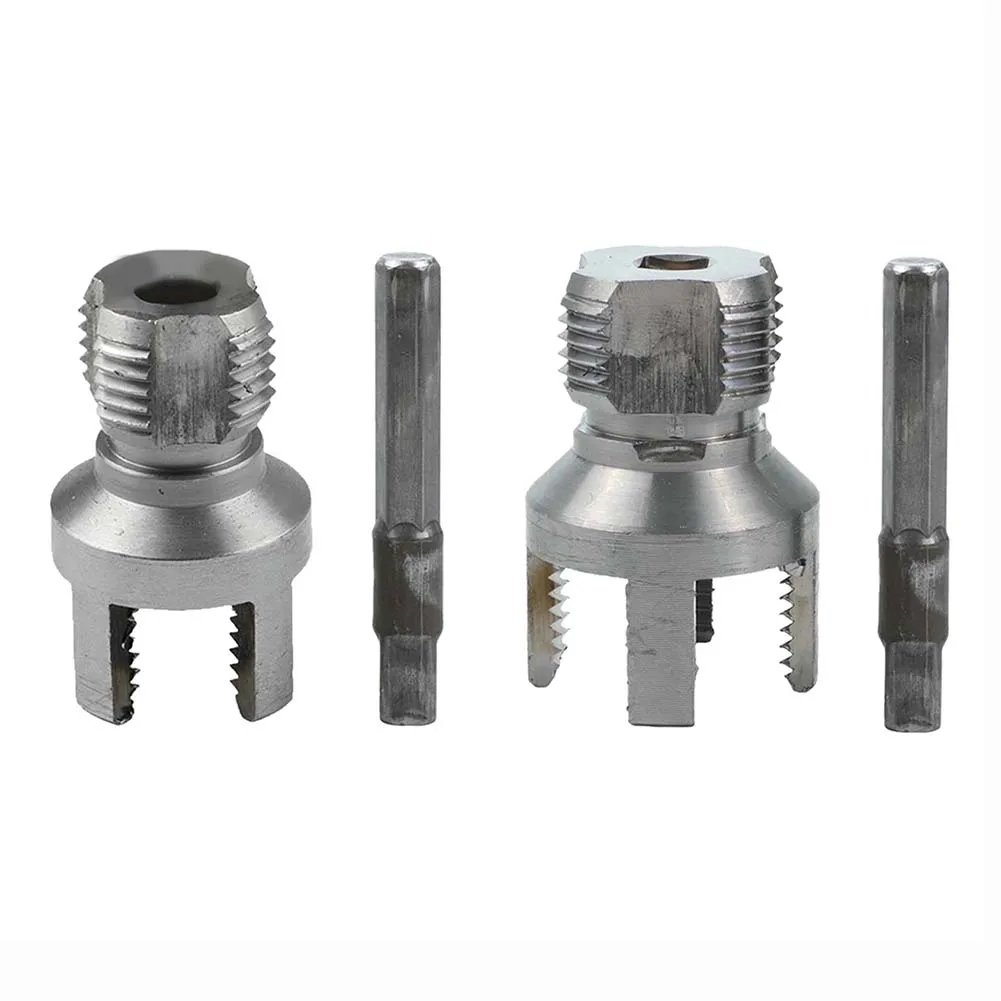 Schnellkupplungswerkzeug zum Einfädeln von Wasserrohren. Integriertes Design für 20-mm- und 25-mm-Innen- und Außengewinde