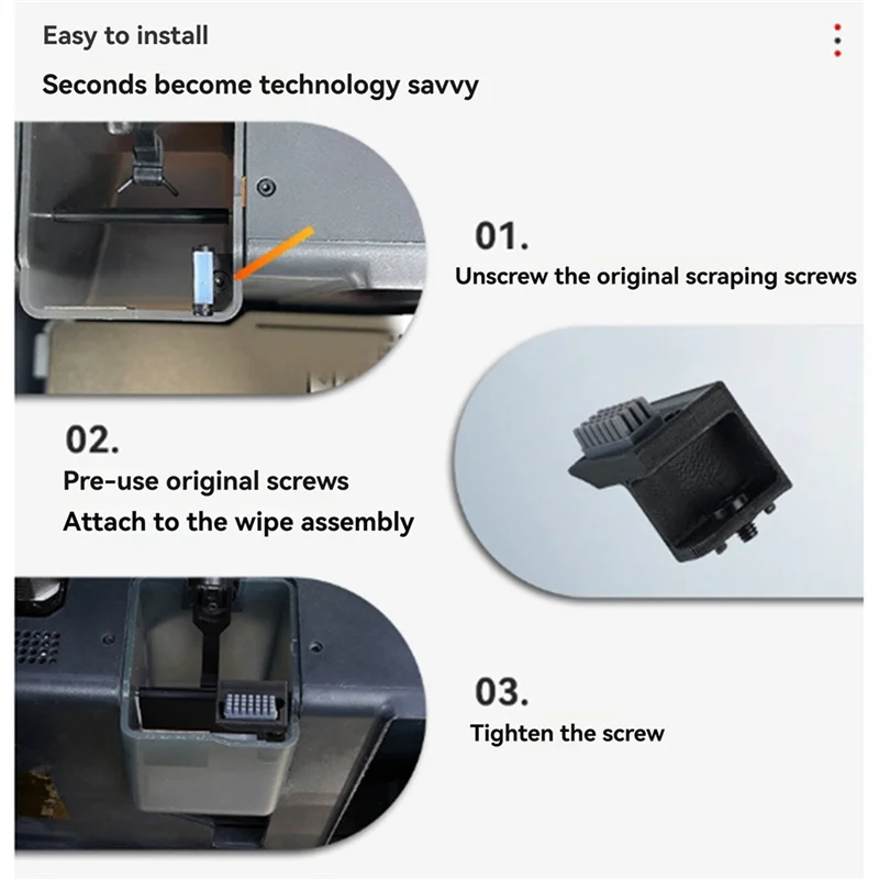 For Bambu Lab X1 Carbon Nozzle Cleaning Kit For X1 Series Lip Cleaning Components Essential Maintenance Accessory 2Pcs