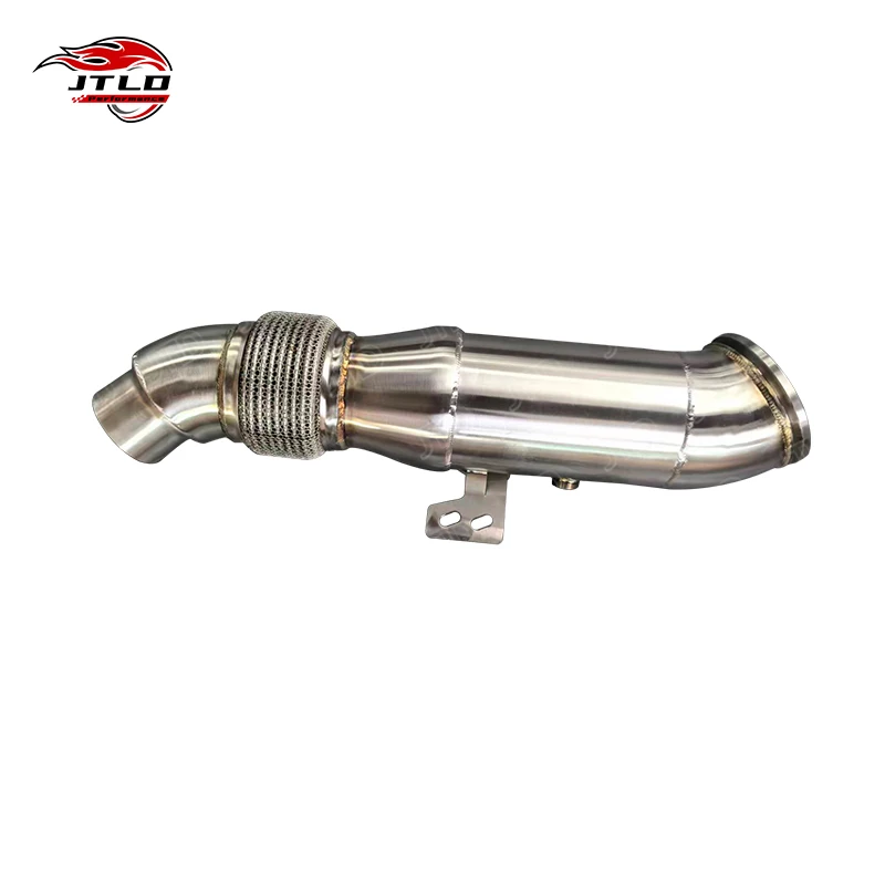 High Performance Downpipes For BMW B58 Engine 127mm - Polished Stainless Steel Fits G30/F30/F32 - 540i/340i/440i/550i Models