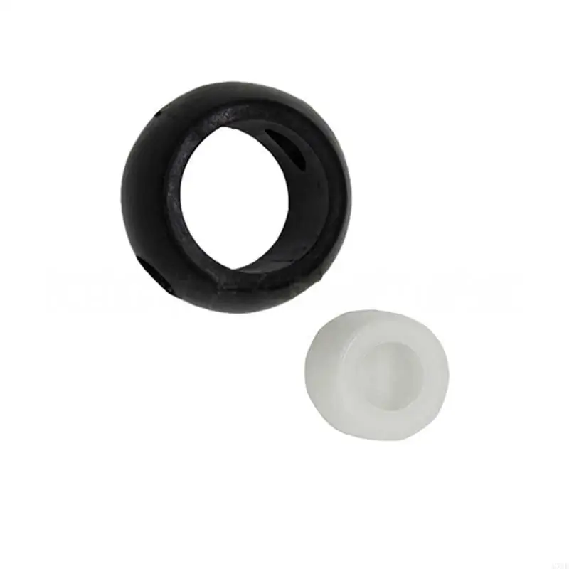 M76E Manual Transmission Linkage Ball and Bushing Set, Plastic Repair Part with 20 mm Inner Ball Size, 32 mm Outer Ball Size and