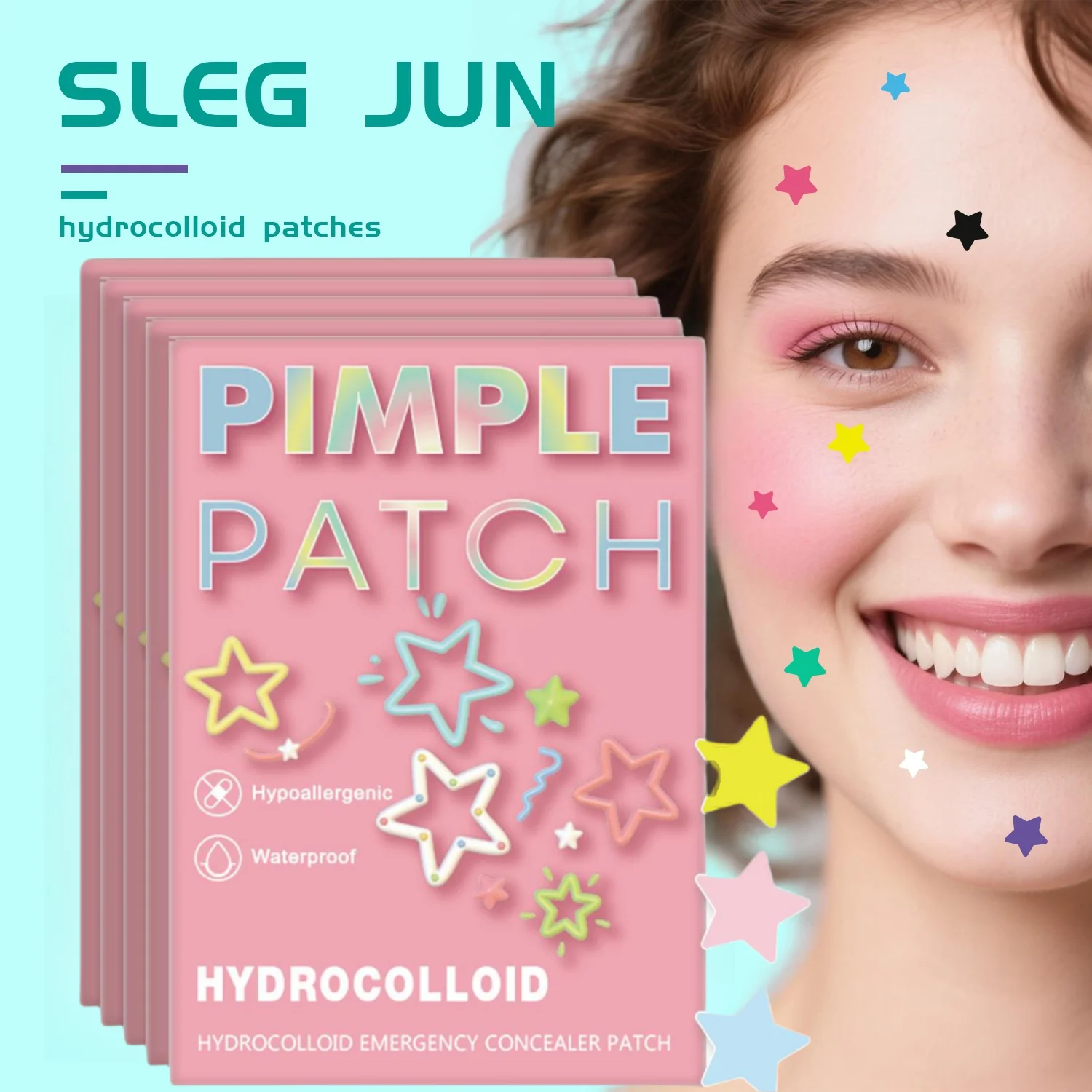1400PCS Star Acne Patch, Facial Acne Patch, Concealer Patch, Acne Patch, ultra-thin and breathable