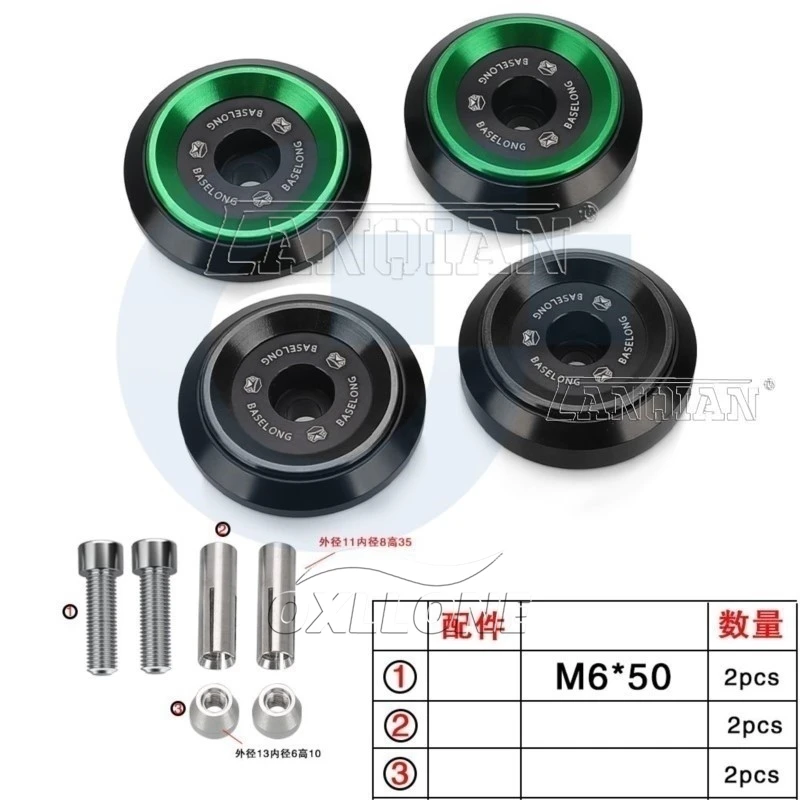 Couvercle de trou de cadre pour Kawasaki Ninja 1000 SX ZX10R ZX 10R ZX10RR Z1000SX Z1000 Ninja1000 VEYSYS1100, bouchons à vis, bouchons de décoration