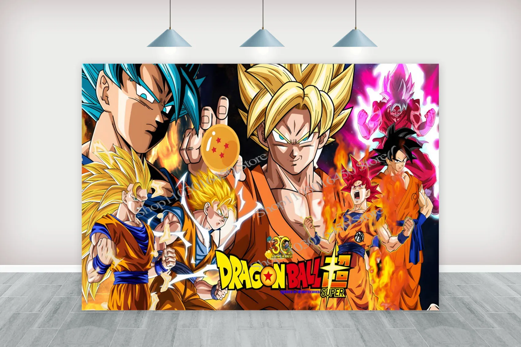 Bandai De Dragon Ball Achtergrond Voor Jongens Verjaardagsfeestje Custom Kids Fotografie Achtergrond Foto Baby Douche Banner Decors