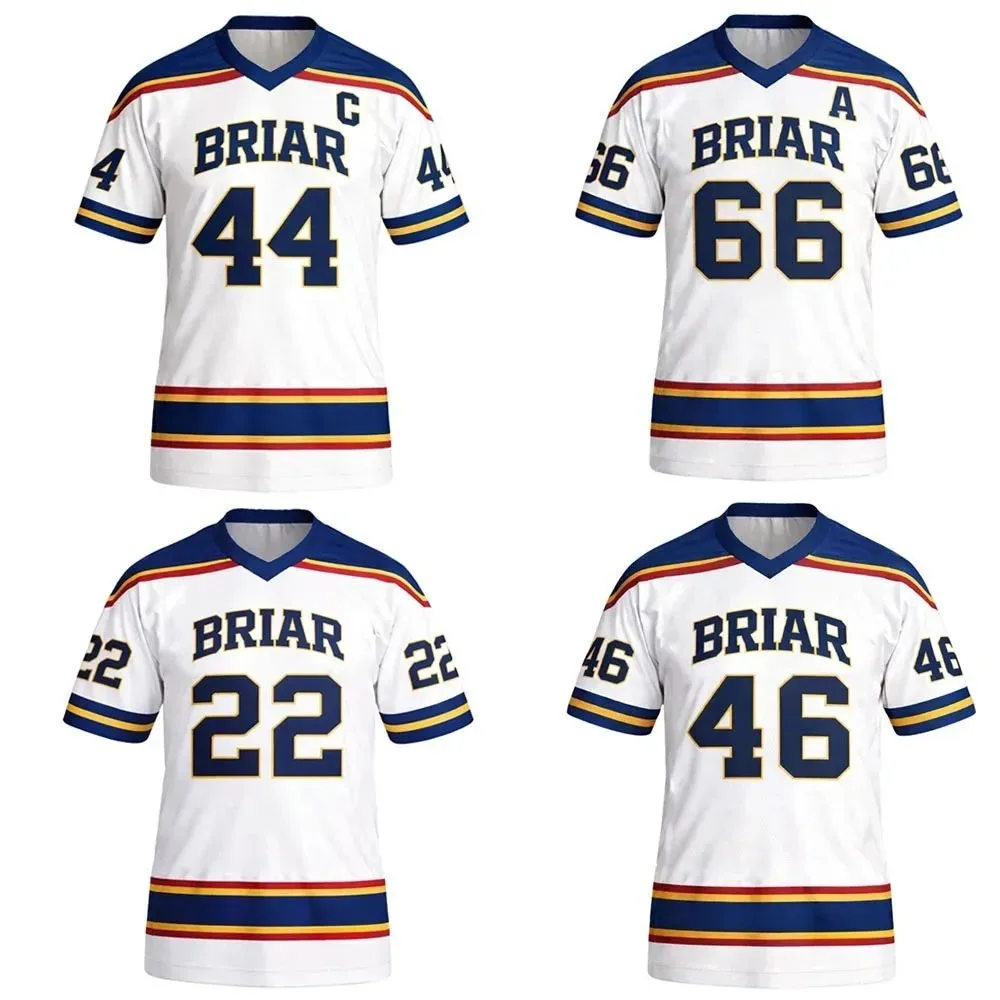Series TV Off Campus Briar University Jersey Graham 44 22 DI LAURENTIS 66 Tucker46 T-shirt Men's Women  Streetwear Loose Summer