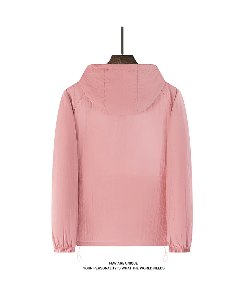 LNGXO Sommer-Windjacke für Herren und Damen, leichte Sonnenschutzjacke, Unisex, Camping, Klettern, Wandern, Outdoor, wasserdichter Mantel – Detail 33