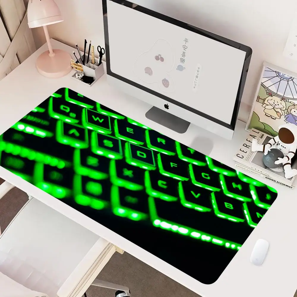 keyboard Mouse Pad XXL 800x400mm Mouse Pad Large Computer Laptop Non-slip Keyboard teclado mecânico gamer Desk Mat Mousepad
