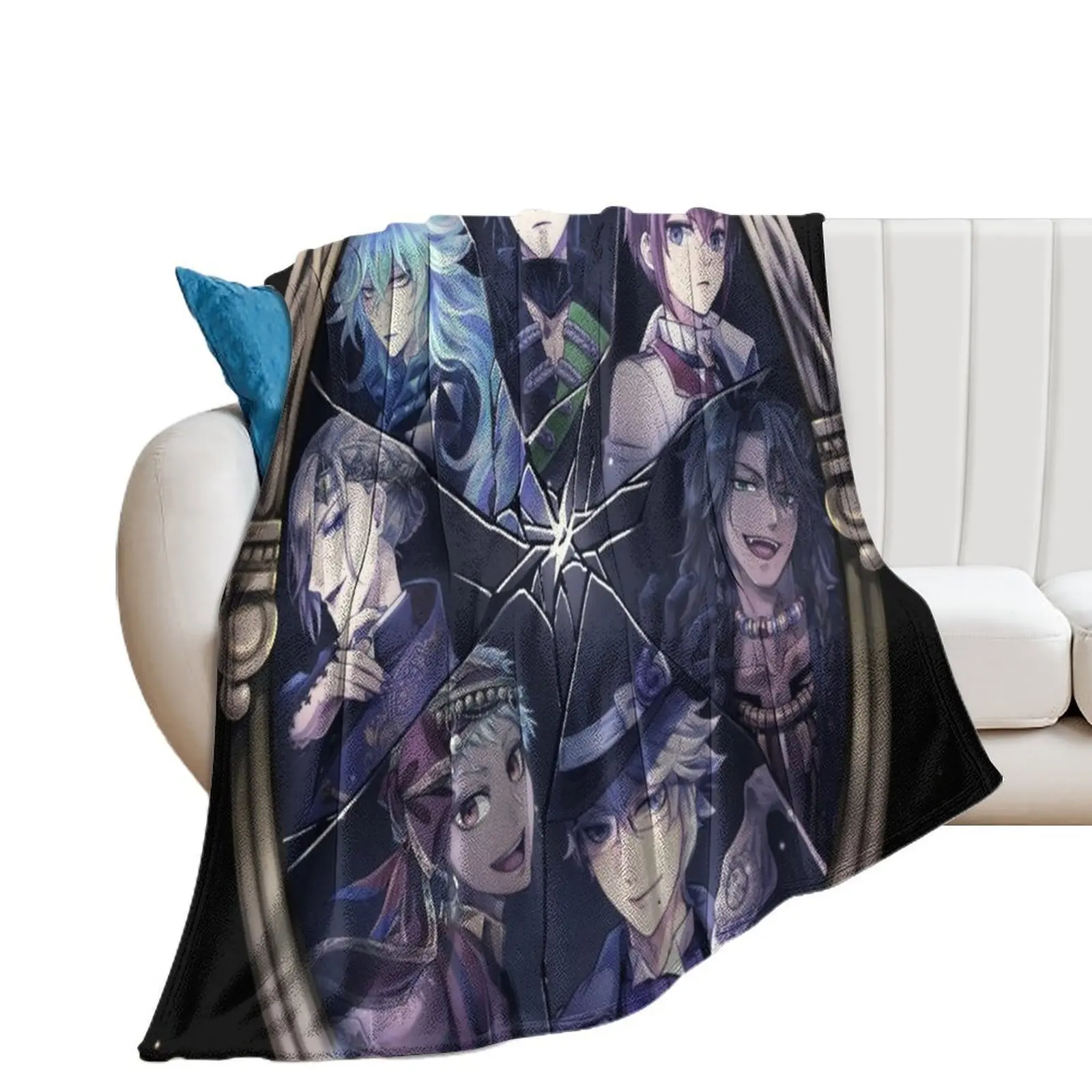 

twisted wonderland anime Throw Blanket Heavy christmas gifts Decoratives Blankets