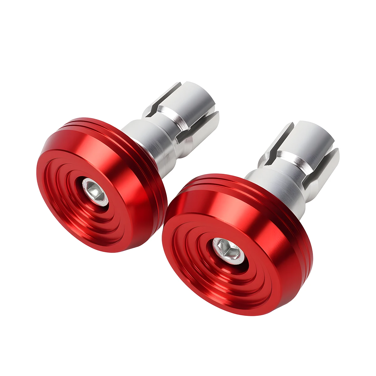AliExpress NONE 2PCS CNC Aluminum Alloy Motorcycle Handle Bar Ends Plug Grips Handlebar Caps Universal For Motor Dirt Bike Accessories