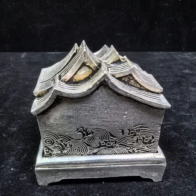 

Антикварные декоративные элементы в стиле династии Цин из чистой меди с серебряным покрытием, съемные, для дома