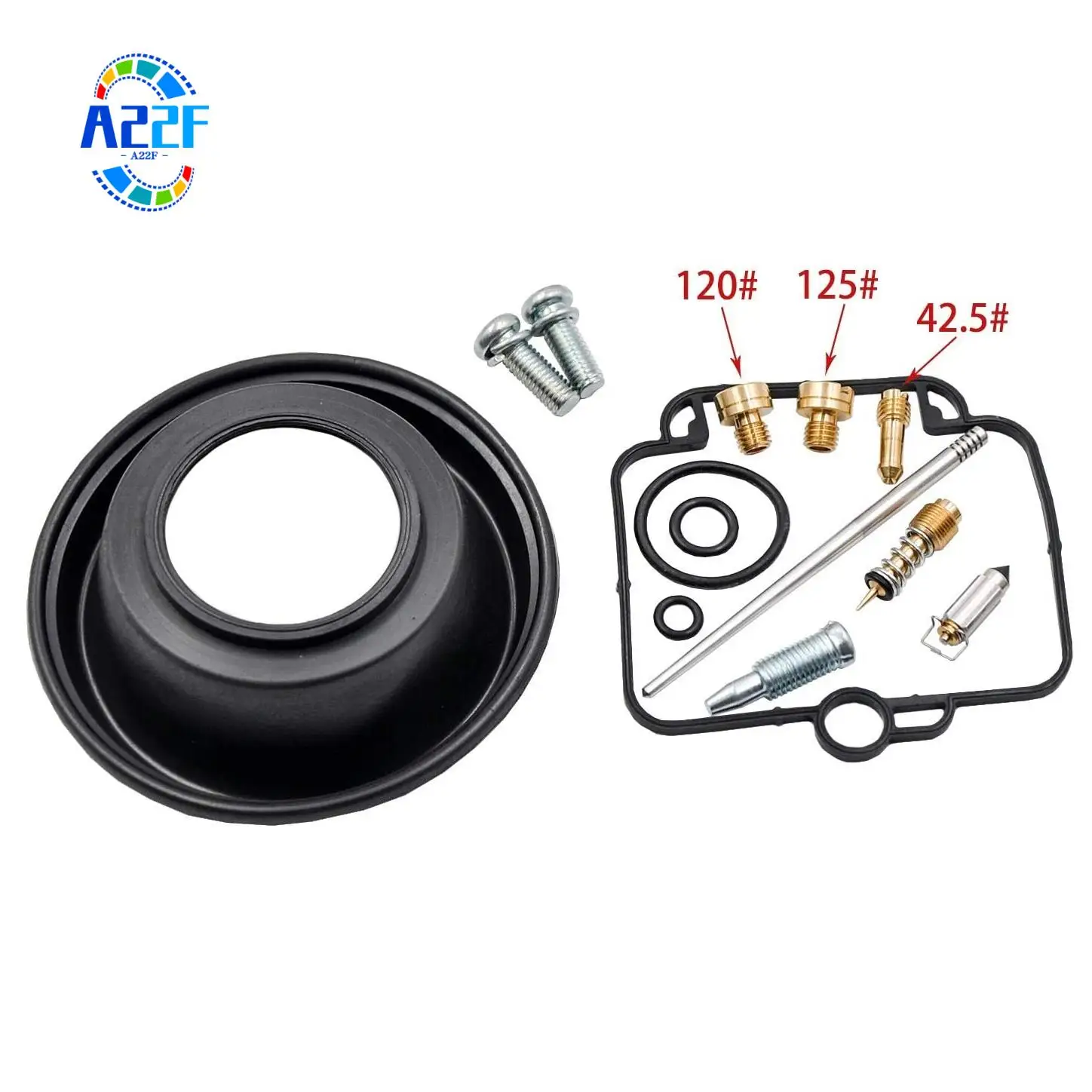 

A22F-Motorcycle Carburetor Repair Kit Single Cylinder Carb For Suzuki DR350 Goose350 Single Cylinder Engine Mikuni BST40