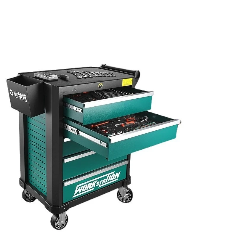 Tool Cart Cabinet Auto Repair Drawer Cart Multifunctional Workshop Industrial Grade Auto Repair Tools
