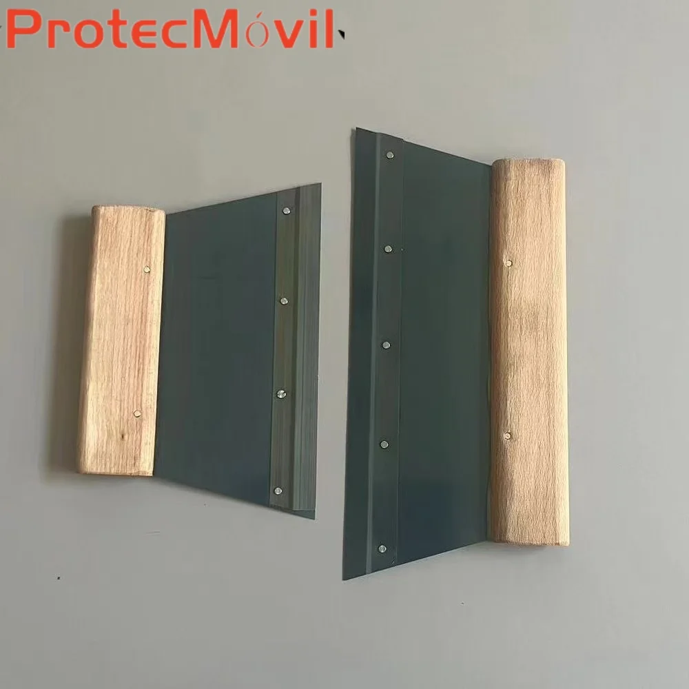 

PVC Vinyl Floor Installation Tool Interchangeable A2 Tooth Glue Trowel 21/28cm Stainless Steel Scraper for Water-Based Adhesive