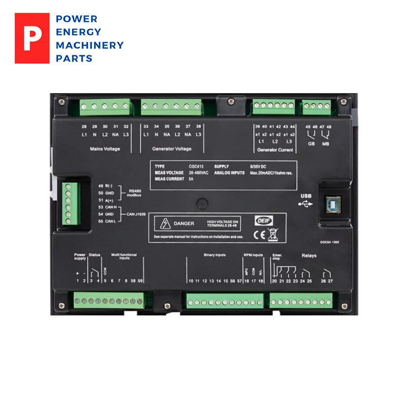 DEIF CGC 413 Original AMF Generator Controller CGC400/CGC413 Auto Start Control Module