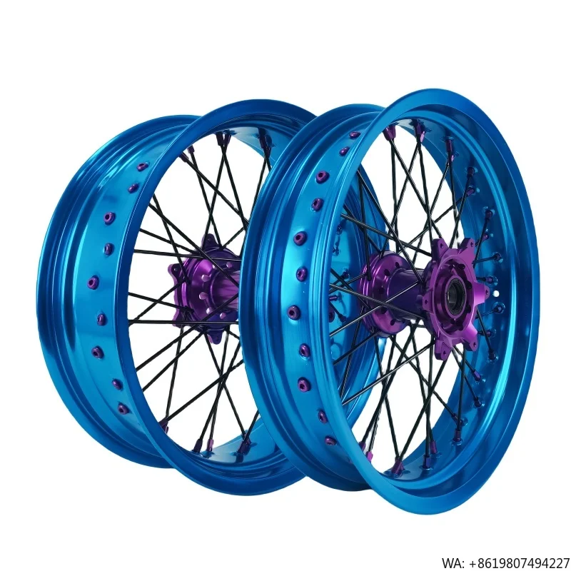 

HOT Selling 16-17" Supermotard Wheels Fit YZ125 YZ250 1999-2023 YZ250F YZ450F 2003-2023