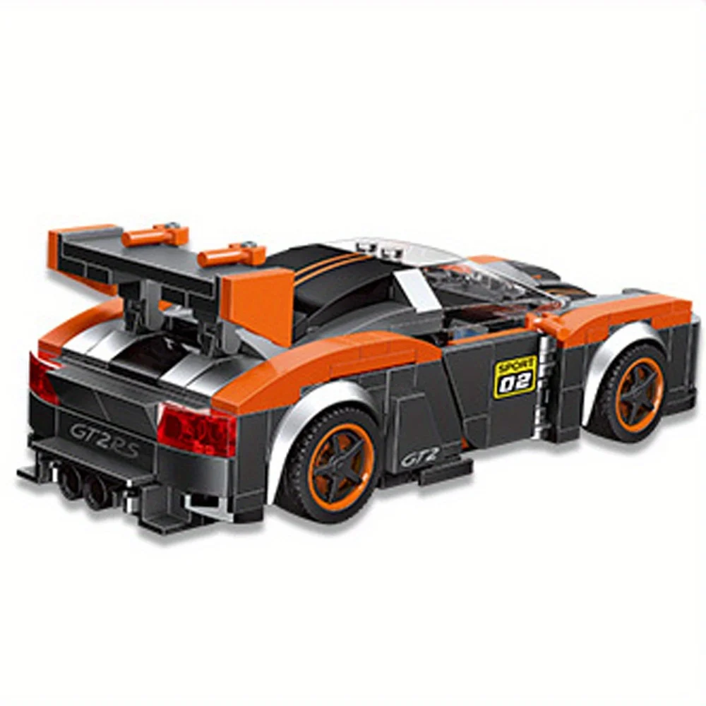 creative expert Technic Sports cars rcing car moc Building Block model toy gifts Christmas 272pcs