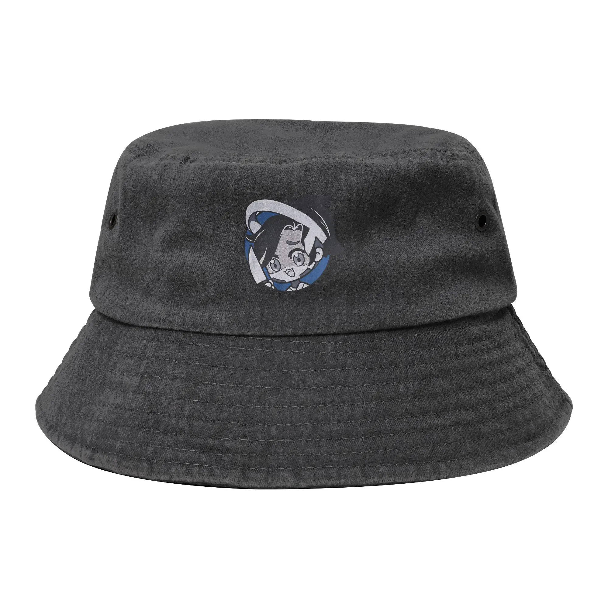 Vocation Mercy  Bucket Hats Women Men Distressed Washed Sun Hat Overwatch Game Bob Fisherman Hats
