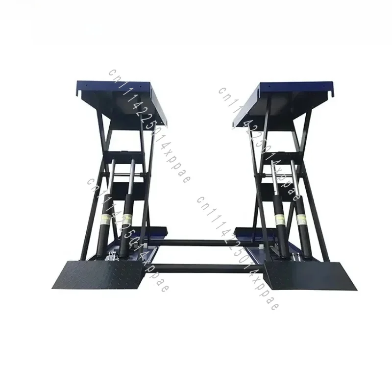 For Home Garage 2026 Sell Portable 3000kg/3500kg/4000kg 1.2m/1.4m Mid Rise Car Scissor Lifts Hydraulic 110v/220v/380v