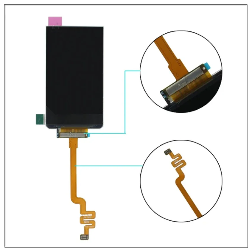 Imagem -06 - Painel de Tela Lcd para Ipod Nano Peças de Reposição Qualidade Aaa Plus 7th Gen Pcs