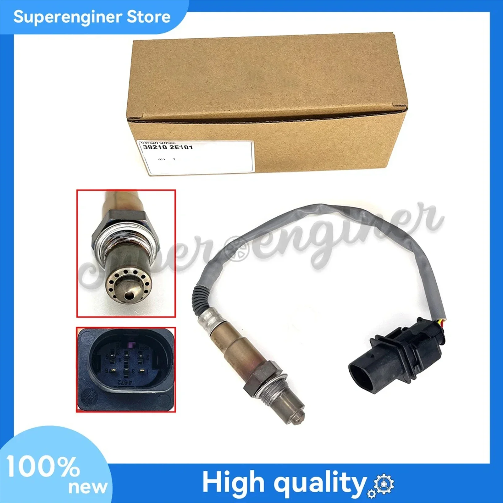 

Upstream Oxygen O2 Sensor 39210-2E101 For Hyundai Kona Elantra Kia Soul 2.0L 392102E101