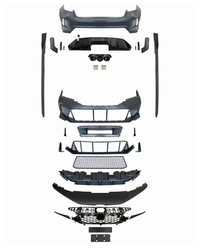 Best Price Body Kit Bumper Accessory for  2021+ Old Revamped New Upgraded TYPE-R Style Car Bumper