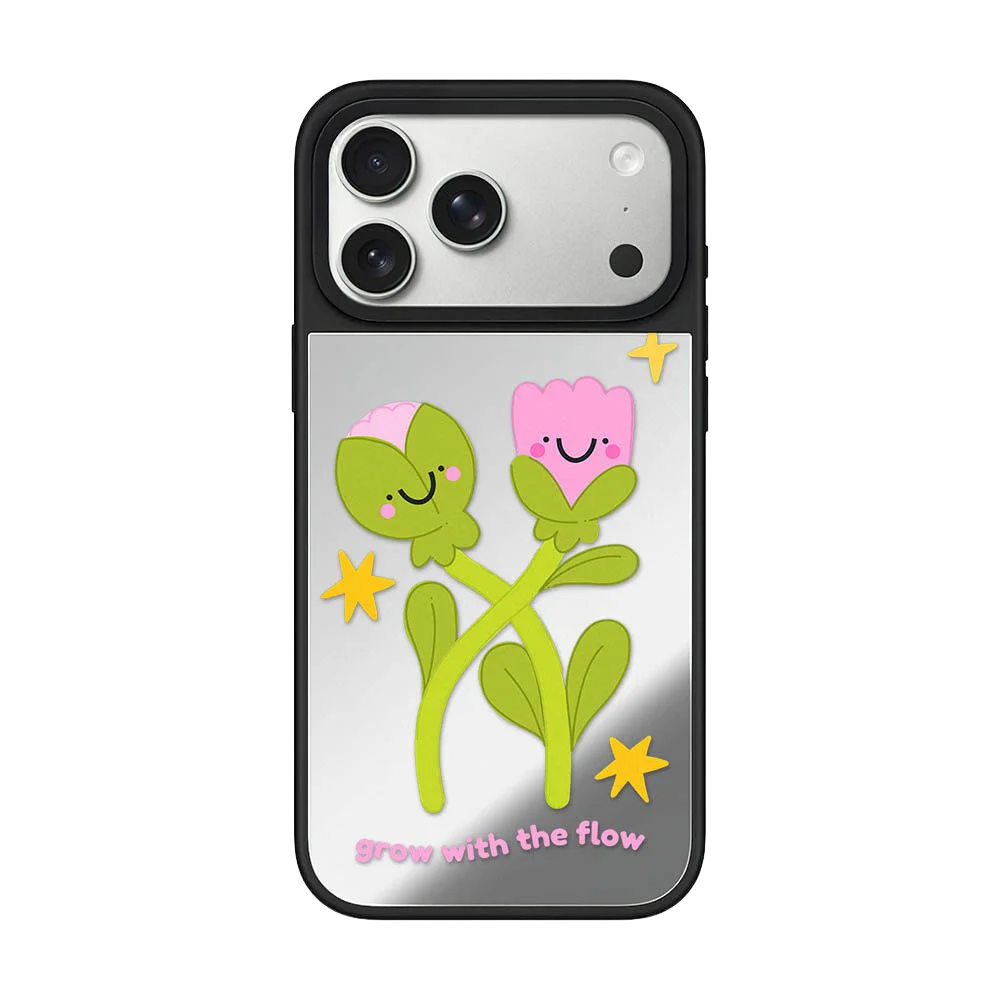 

6011923 Acrylic / Mirror Magnetic Case: Compatible with IPhone 17 16 15 14 13 12 Pro Max 17 Air