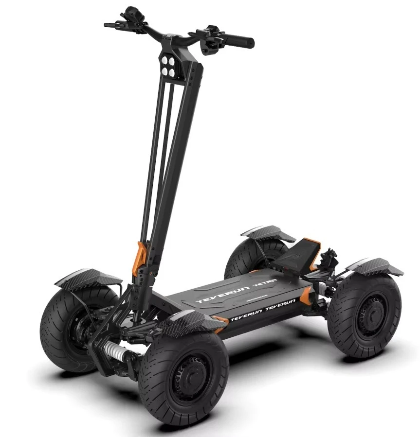 5000W High Torque Power Foldable Four-Wheel Electric Scooter – 200km Max Range, High Capacity Battery for Adults & Commuters view 2