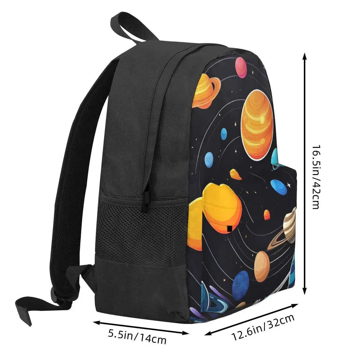 Solar System Space Planets Universe Backpack Hot Sale Daypack Large Capacity Boys Girls BookBag School Bag  for Men Women