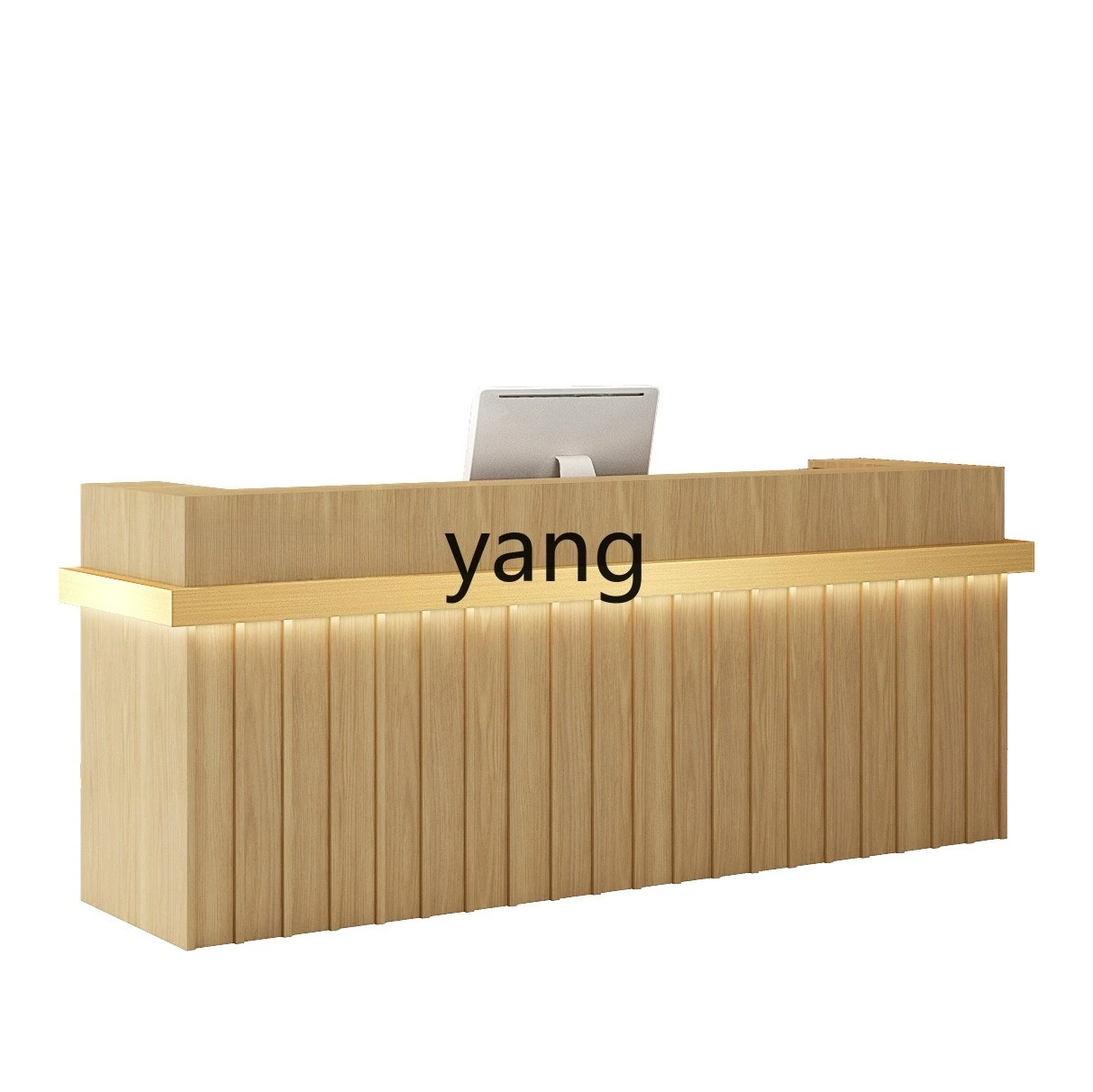 LH checkout page Modern simple beauty salon store Small front desk Milk tea shop reception Light luxury
