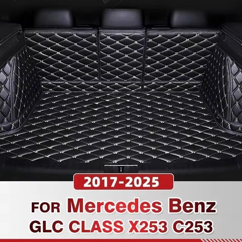 

Для Mercedes Benz GLC class X253 C253 2017-2025 24 23 22 21 Автоматический коврик для багажника с полным покрытием Автомобильный грузовой вкладыш Аксессуары для интерьера