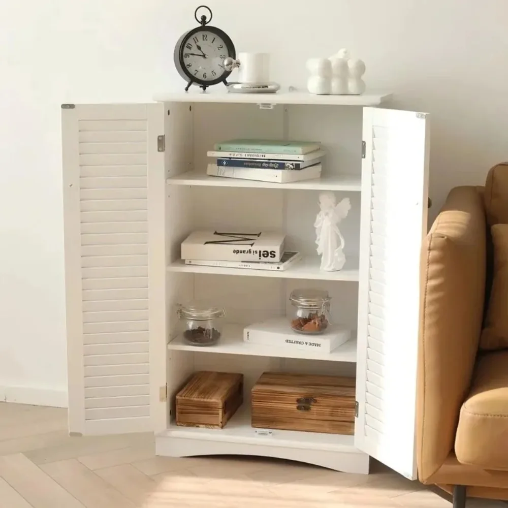 Farmhouse Style Sideboard Cabinet - Multi-Functional Storage for Kitchen, Living Room, Hallway, and Bathroom