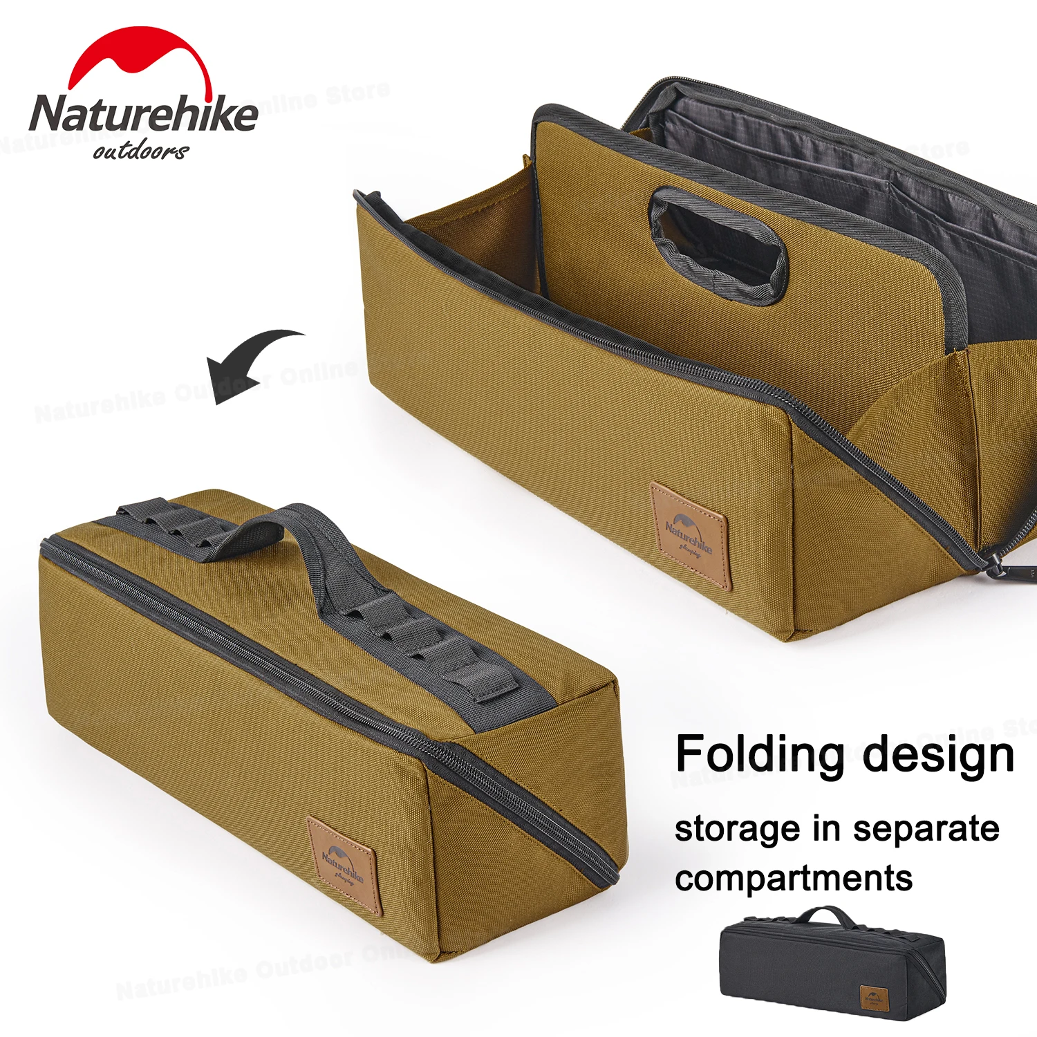 

Naturehike Camping Tools Storage Bag Folding Waterproof Survival Organizer Bag Portable Outdoor Travel Work Accessoires Tool Box