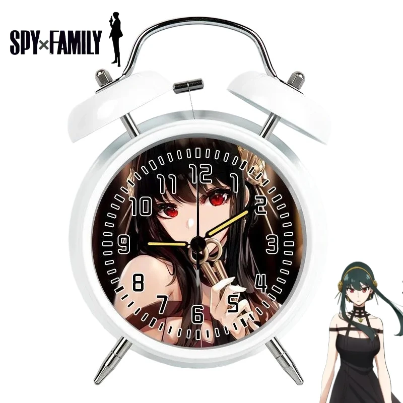 

Настольные часы-будильник SPY FAMILY Аня Форджер, аниме, милые, креативные, в стиле каваи, двухмерные, для студентов, украшение, подарок
