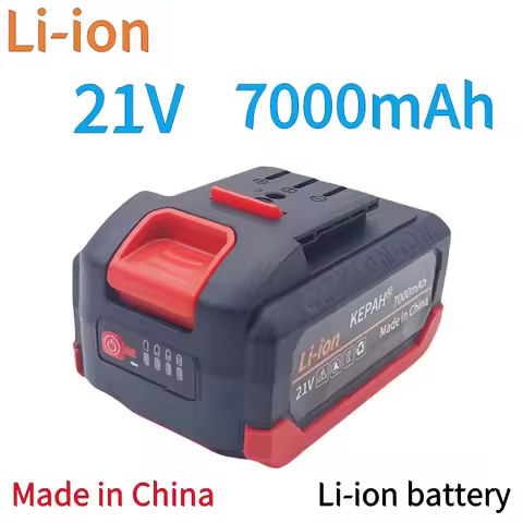 21V rechargeable lithium-ion battery cordless power tool battery lpega suitable for replacing electric screwdriver battery.