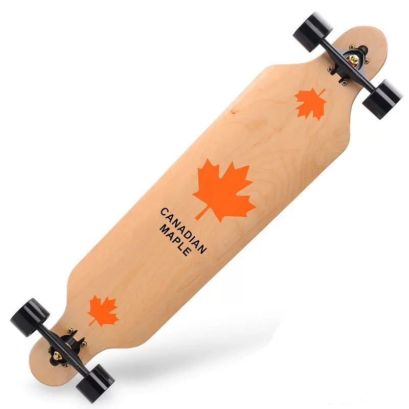 Longboard, Maple Dance Board, Complete Ready to Ride, 4 Wheel, Adult Long Board, 104CM, Complete Ready To Use Board, Sport Board