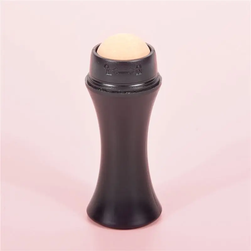 B90B-Volcanic Roller Oil Control Rolling Stone Matte Makeup Face Skin Care Tool Facial Cleaning Oil Absorption Roller On Ball