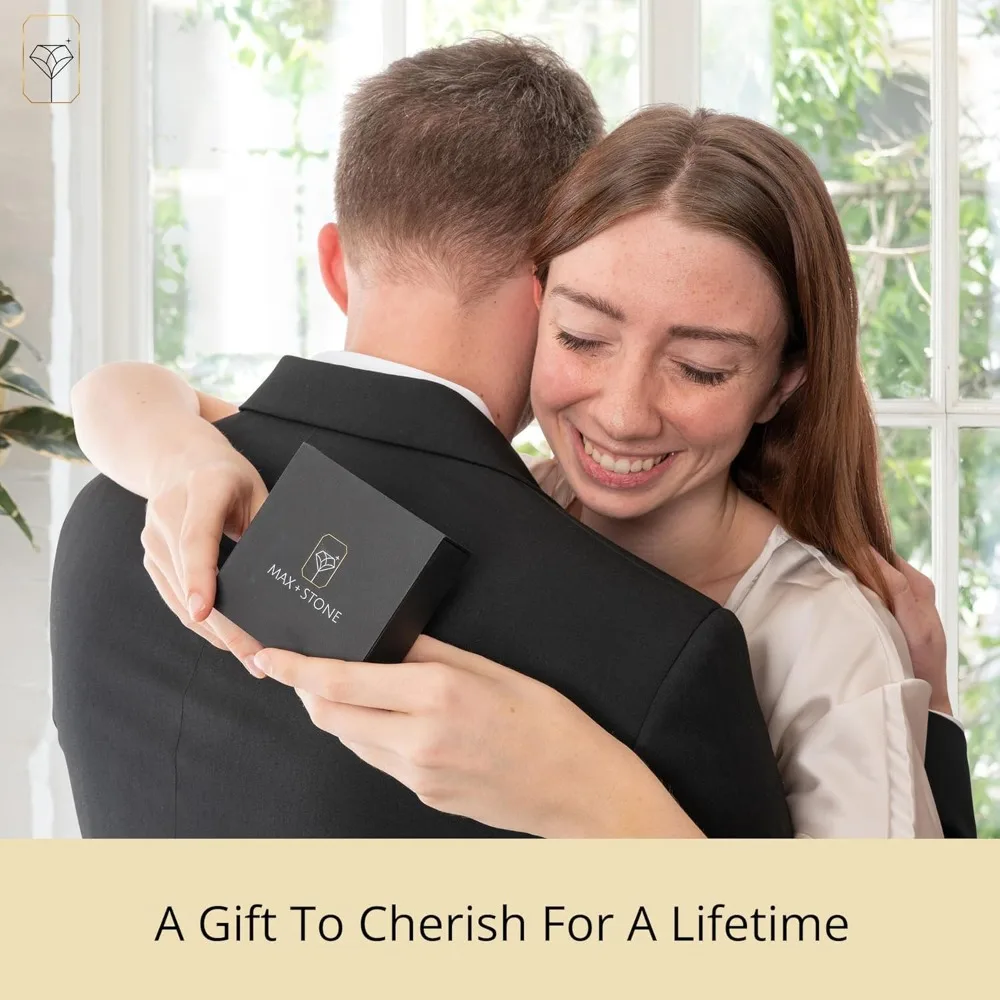 أقراط مربعة من الأحجار الكريمة مقطوعة بالأميرة من الذهب الأبيض أو الأصفر عيار 14 قيراط للنساء، جوهرة ميلاد 4 مم مع ظهر دفع