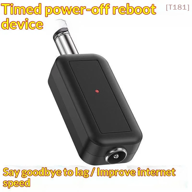 [E] 1/3/5Pcs 24H Automatic Power Off Reset Tool DC WiFi Auto Reboot Router 5.5x2.1mm Restart Control Line 5V-24V