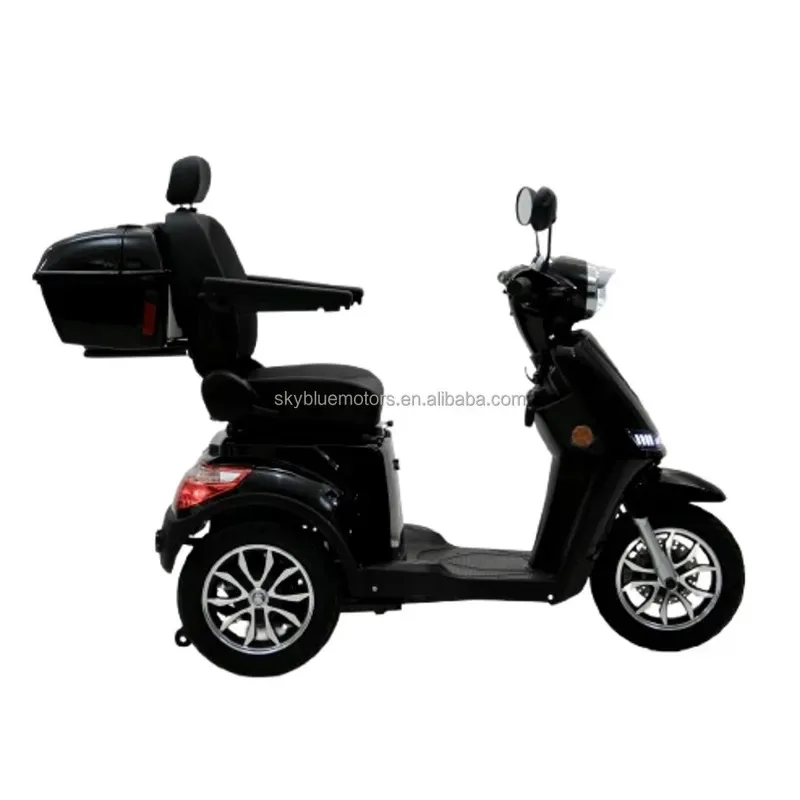 

Poweul 1000W 3 Wheel Mobility Scooter Li-ion Electric Scooter Low Speed 25Km/h Electric Moped Scooter for Adults