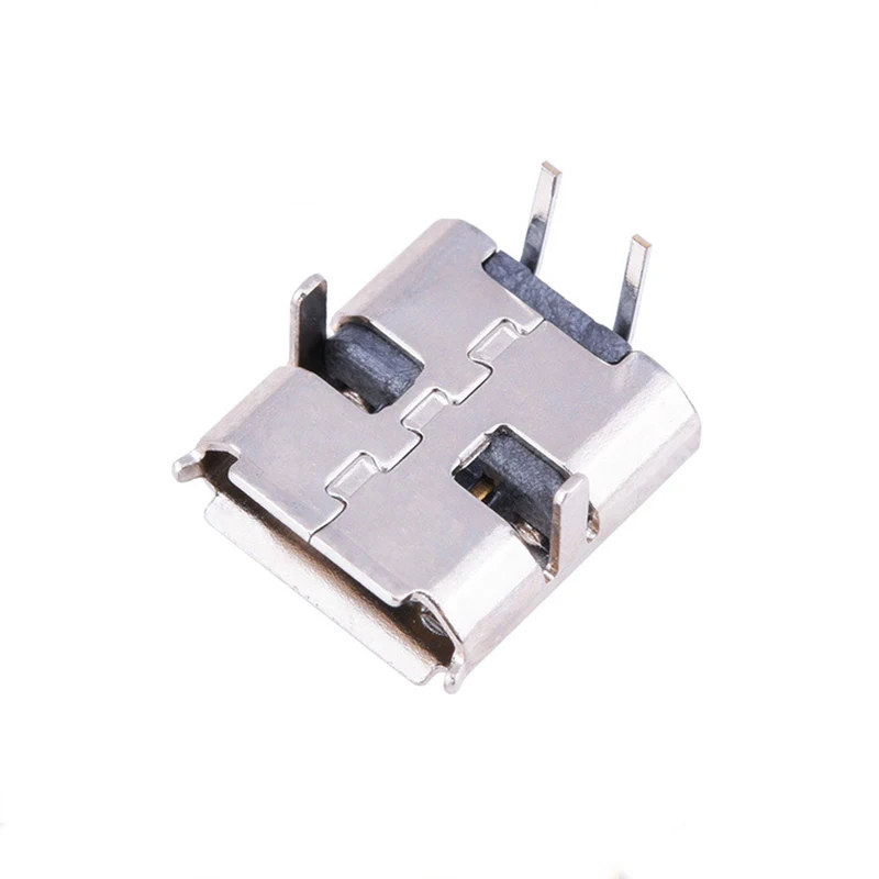 

MicroUSB Female Charging Connector 2pin B type For 2 pin Charging Socket Mobile Phone Micro USB Jack Connector