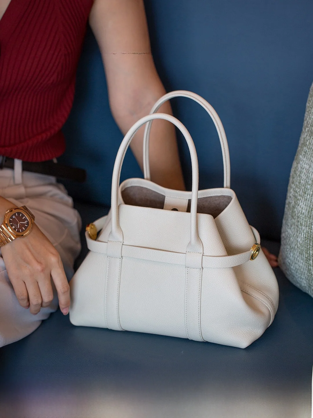 

Новая женская сумка Ceau 2026 из натуральной кожи большой вместимости, из воловьей кожи высшего слоя, на одно плечо, через плечо, модная