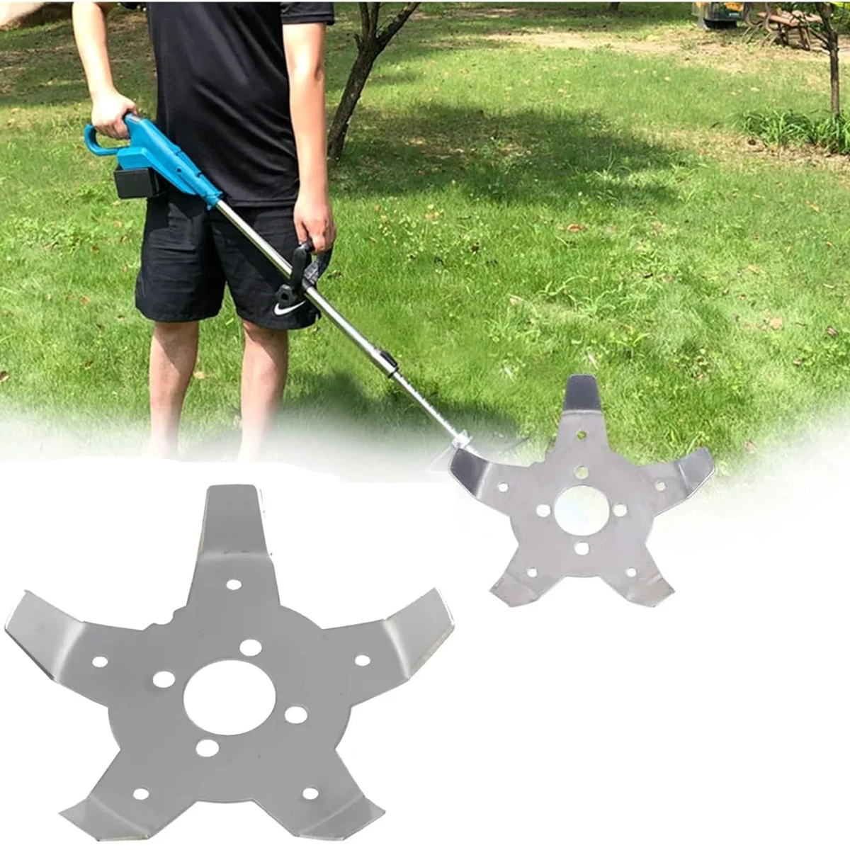 Lawn Mower Trimming Head Blade Electric Mowers Cordless Grass Trimmer Powerful Robotic Lawnmower Weed Removal Tool Petrol Robot
