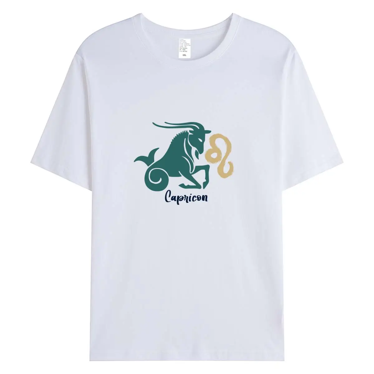 تي شيرت نسائي صيفي لعام 2026 تي شيرت جديد برسومات الجدي تي شيرت كبير الحجم بأكمام قصيرة تي شيرت نسائي قطن 100% ملابس نسائية