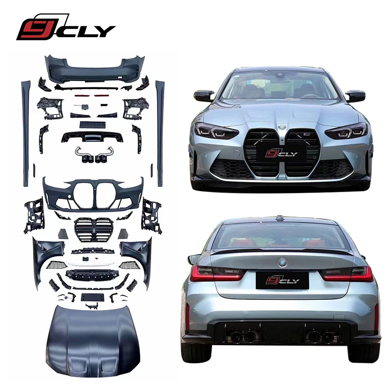 

G20 Wide Body Kits for BMW 3 Series G20 LCI Upgrade M3 1:1 Body Kits Front Bumper Hood Fender Rear Bumper Diffuser 2024 2024