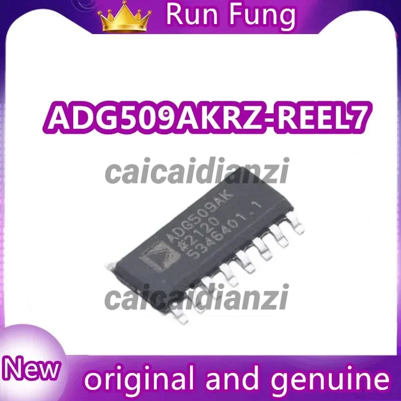 ADG509AKRZ-REEL7 ADG509AKRZ  2 Circuit IC Switch 4:1 450Ohm 16-SOIC 10Pcs/Lot   New Original