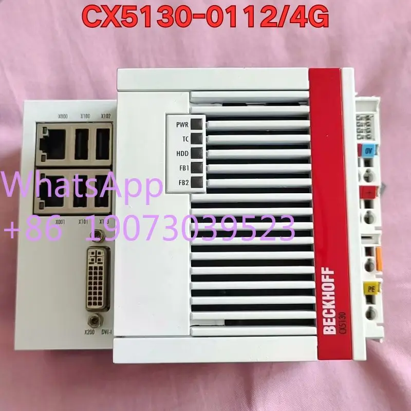

Second-hand PLC module CX5130-0112/4G function test is normal