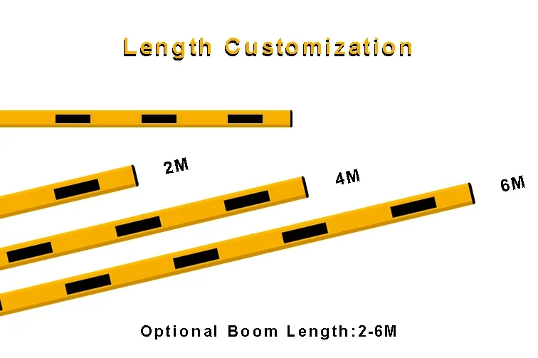 Traffic Gate Automatic Boom Vehicle Crowd Control Road Barrier Blocker With Parking Lot Barrier Vehicle Barriers