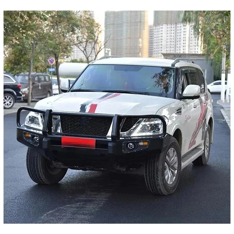 Multifunctional 4X4 Offroad Steel Bull Bar Front Bumper Exterior Modification Accessories