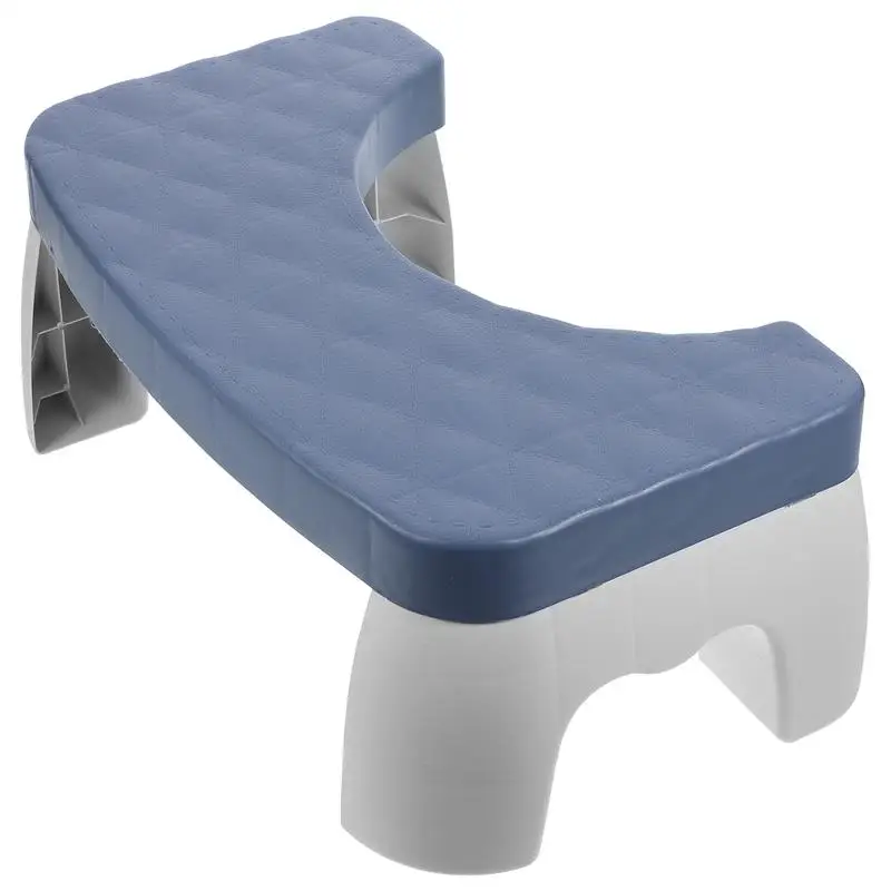 Collapsible Toilet Step Stool Potty Squat Aid Helper Anti-Slip Heightened Tool Child Chair Foot Seat Rest Bathroom New