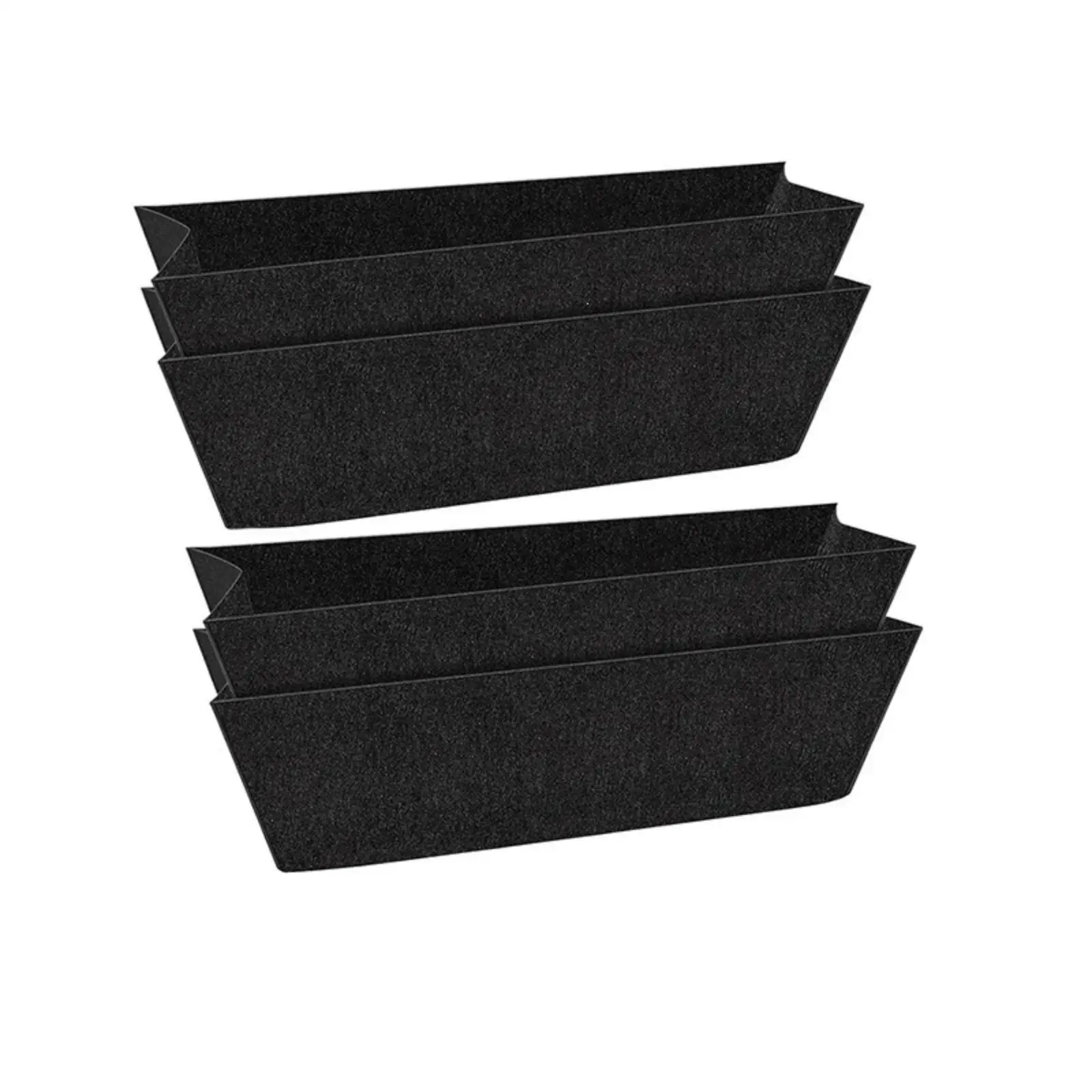 4 Pieces Replacement Planter Liners with Stitched Panel Construction Breathable Planter Liners with Drainage Water-Retentive for